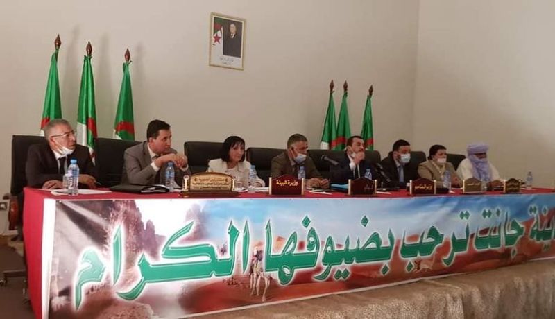 بالصور.. الوفد الوزاري يصل إلى الولاية المنتدبة جانت