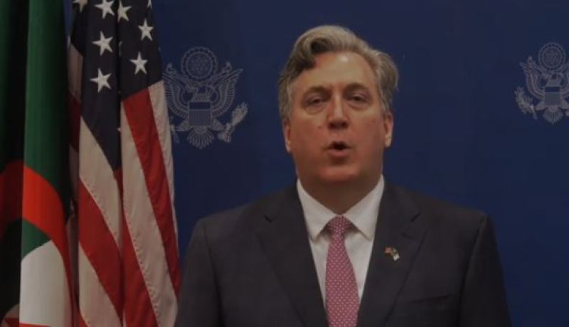 السفير الأمريكي يهنئ الشعب الجزائري بمناسبة عيد الإستقلال