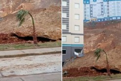 انزلاق أرضي في ورشة لسكنات عدل في فوكة بولاية تيبازة