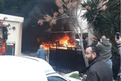 بالصور والفيديو ..محاولة اغتيال قيادي فلسطيني بلبنان