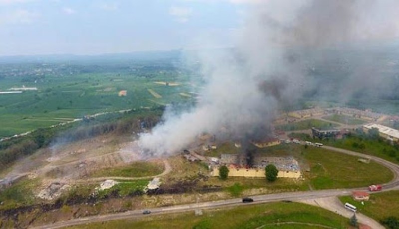 تركيا.. مصرع شخصين وإصابة 74 آخرين في انفجار ضخم داخل مصنع للألعاب النارية