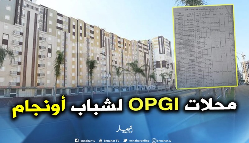 محلات سكنات السوسيال للمستفيدين من قروض أونجام