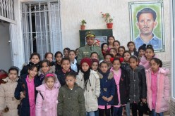 بالصور.. تلاميذ إبتدائية باركا أفوراج بباتنة في زيارة لمركز الإعلام الإقليمي للجيش