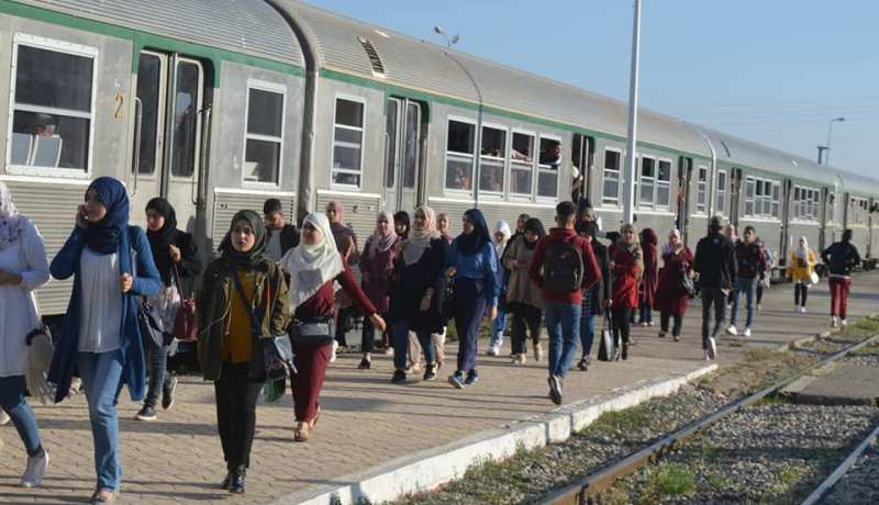 انطلاق خط نقل الطلبة الجامعيين بالسكة الحديدية بباتنة