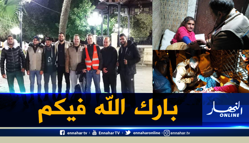 استجابة للحملة التطوعية.. أطباء يفحصون المتشردين ويقدمون لهم الأدوية