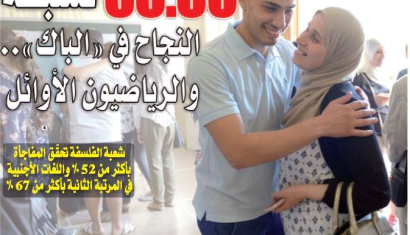 وزارة التربية تعلن عن النتائج اليوم على الساعة الثالثة زوالا  ..55.30 ٪ نسبة النجاح في “الباك” والرياضيون الأوائل