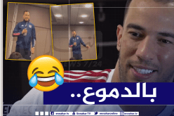 بالفيديو.. بن العمري “هولها” في ليون بأغنية للشاب خالد
