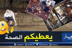 بالصور.. شباب أحياء العاصمة في حملة لتنظيف البالوعات