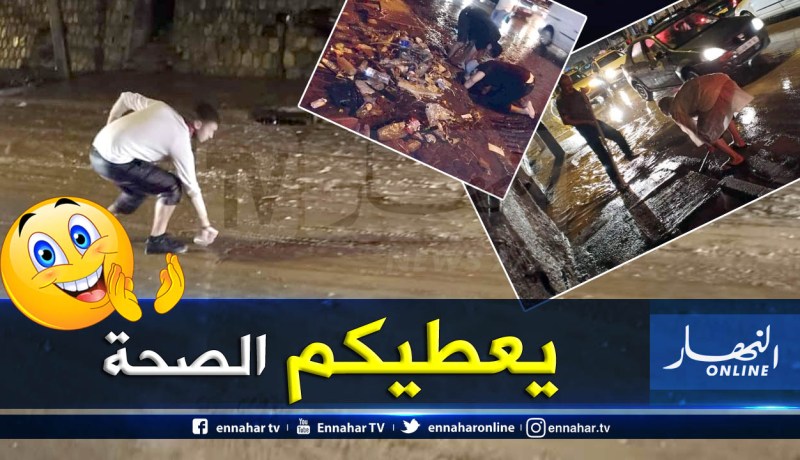 بالصور.. شباب أحياء العاصمة في حملة لتنظيف البالوعات