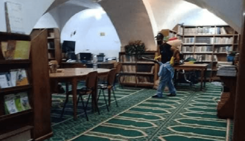 العاصمة.. تكثيف عمليات تعقيم المساجد بسيدي امحمد تحسبا لإعادة فتحها تدريجيا