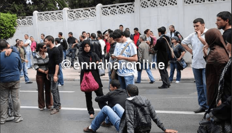 تلاميذ ينظّمون وقفات احتجاجية على مستوى بعض ثانويات العاصمة