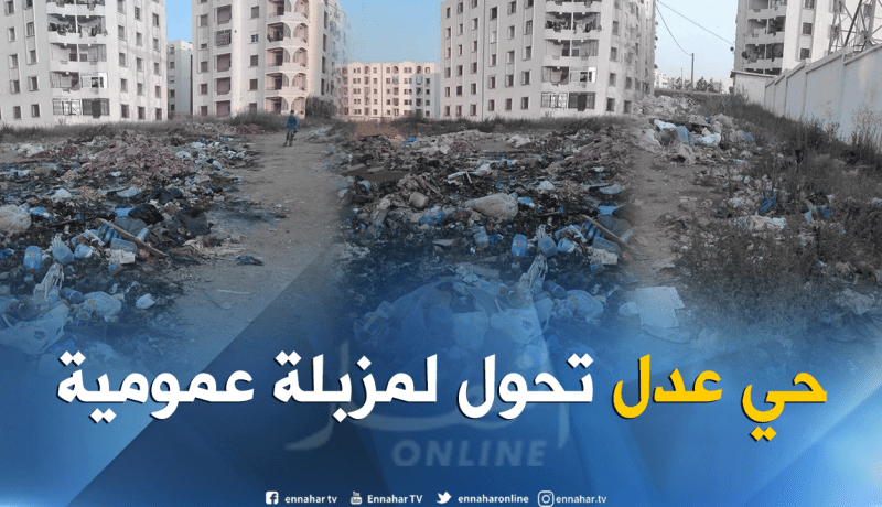 بالصور.. هكذا تحول حي “عدل” ببوسماعيل في تيبازة إلى مزبلة عمومية