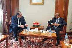 بدوي يستقبل رئيس منتدى رؤساء المؤسسات سامي أغلي