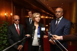 بالصور.. بدوي يستقبل فاليري بيكريس