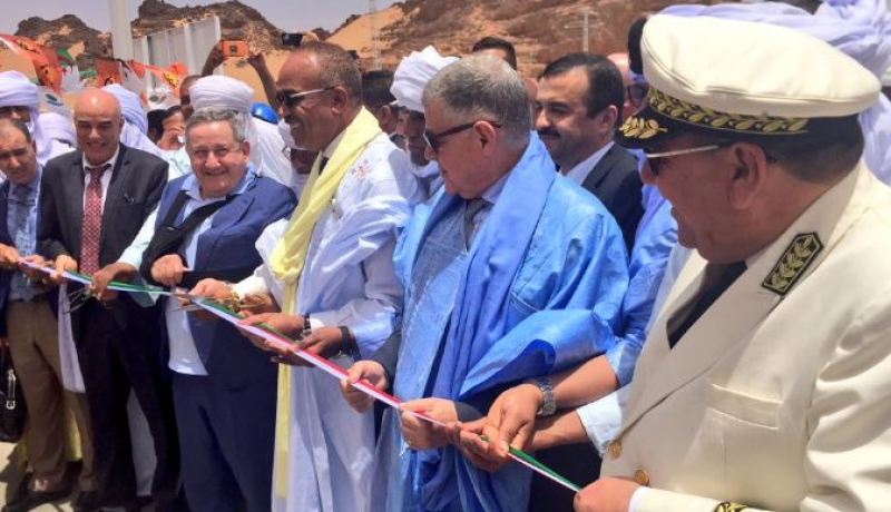 بدوي يدشّن أنبوب نقل الغاز بين إليزي و جانت
