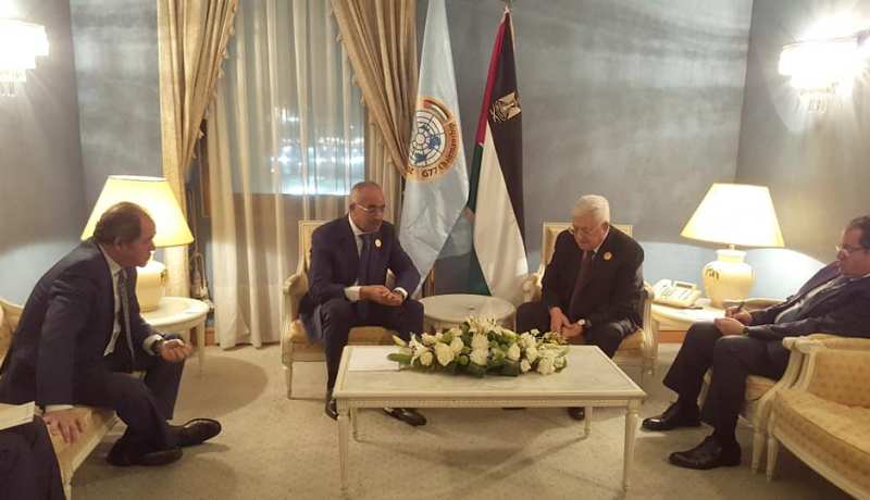 بالصور.. محمود عباس يثمن موقف الجزائر الوفي للقضية الفلسطينية