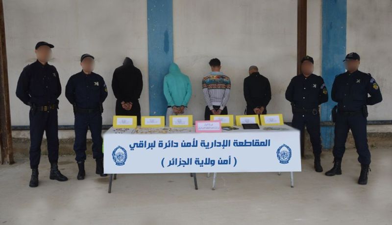إسترجاع نصف كيلوغرام من الذهب و600 مليون سنتيم مسروقة ببراقي