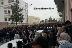 طلبة البكالوريا ببرج بوعريريج يحتجون ويطالبون بالعتبة