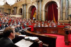 إغلاق محيط برلمان كتالونيا