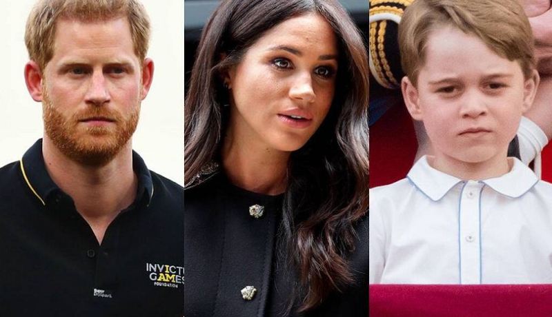رسالة تهنئة الأمير هاري وميغان ماركل للأمير جورج تثير الغضب!