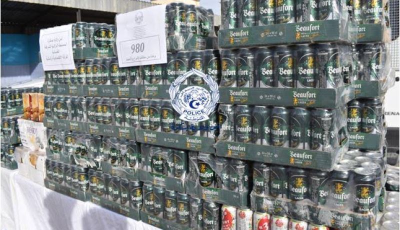 بسكرة: توقيف شخص وحجز 980 قارورة خمر