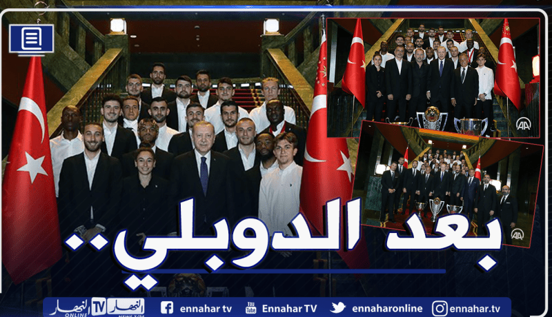 بالصور.. نجم الخضر في ضيافة الرئيس التركي أردوغان
