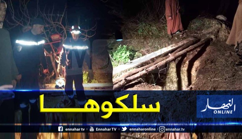 بالصور.. إنقاذ بقرة علقت ببئر عمقه 10 أمتار بمستغانم