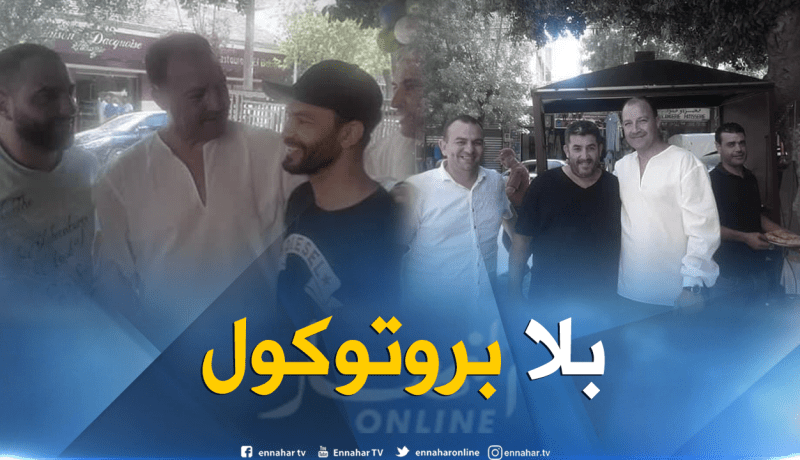 بالصور.. هكذا يقضي وزير الشباب والرياضة عطلته وسط مدينته !