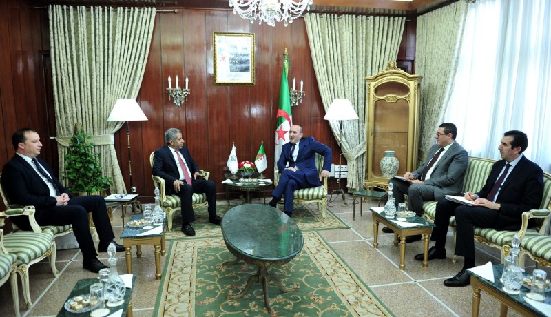 بلجود يستقبل الأمين العام لمجلس وزراء الداخلية العرب محمدعلي كومان