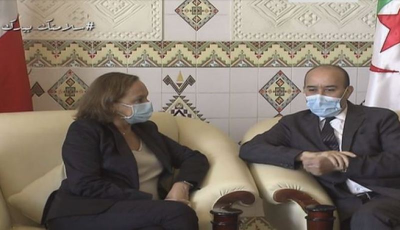 بلجود يستقبل وزيرة الداخلية الإيطالية