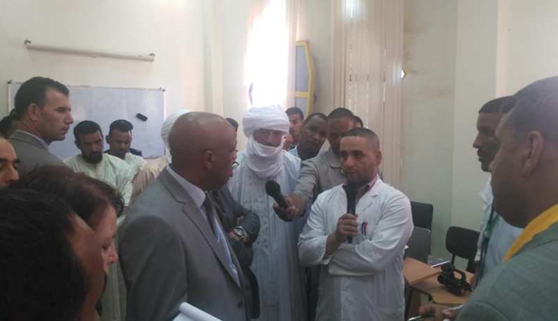 بالصور.. بلخير يتفقد قطاعه بالجنوب وهذا ما أكّد عليه من تمنراست