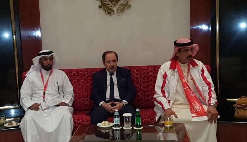 بالصور.. بلعابد يحضر الاحتفال بمئوية التعليم النظامي لمملكة البحرين