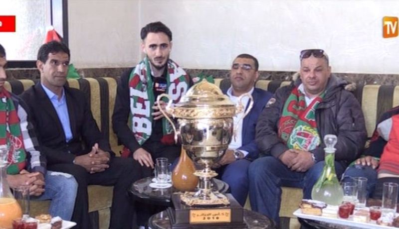 “النهار” تنفرد بأولى الصور لكأس الجمهورية عند وصولها إلى بلعباس