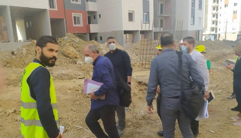 بالصور.. بلعريبي يتفقد مشاريع عدل بولاية عنابة