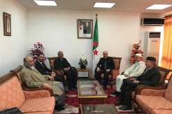 بالصور.. بلمهدي يلتقي وفدا عن جمعية العلماء المسلمين برئاسة عبد الرزاق قسوم