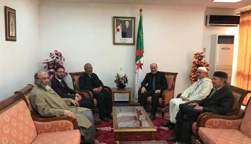 بالصور.. بلمهدي يلتقي وفدا عن جمعية العلماء المسلمين برئاسة عبد الرزاق قسوم