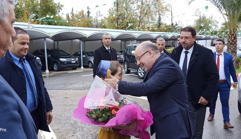 بلمهدي في زيارة عمل بولاية المسيلة