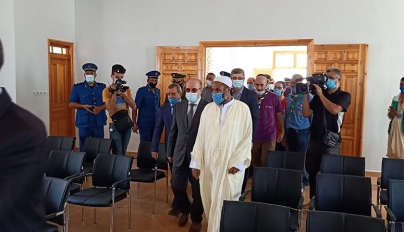 بالصور.. بلمهدي في زيارة تفقد لمدرسة الإمام مالك القرآنية بهراوة