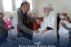 وزير الشؤون الدينية يزور العلامة محمد الطاهر آيت علجت