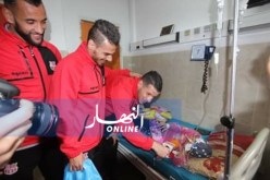 بالصور..لاعبو شباب بلوزداد يزورون الأطفال المرضى بمستشفى مصطفى باشا