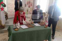 الهلال الأحمر الجزائري يوقّع اتفاقية مع مؤسسة متخصصة في البيئة لشراء معدات طبية