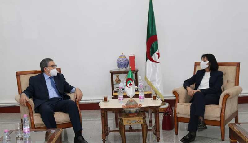 بالصور.. وزيرة البيئةتصل إلى ولاية وهران