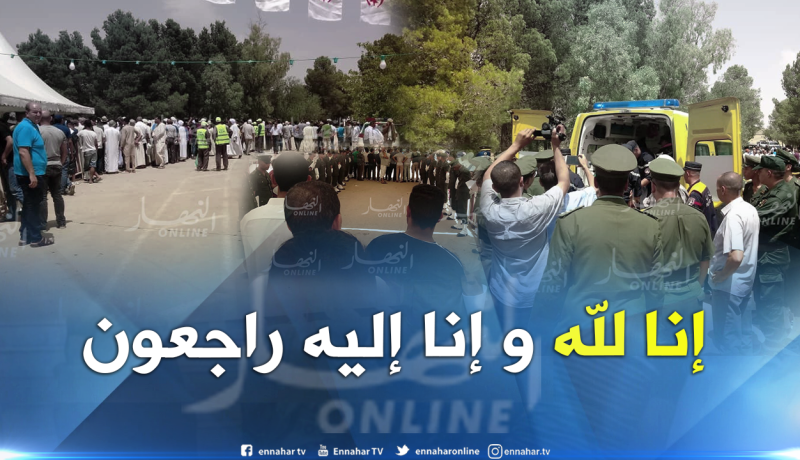 بالصور.. الآلاف يشيّعون جثمان العقيد أحمد بن شريف بمقبرة “الزميلة” في الجلفة