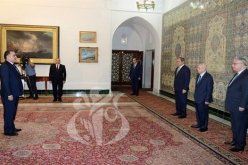 بن صالح يتسلم أوراق إعتماد سفراء لبنان والنمسا ومصري والسعودية والبرازيل