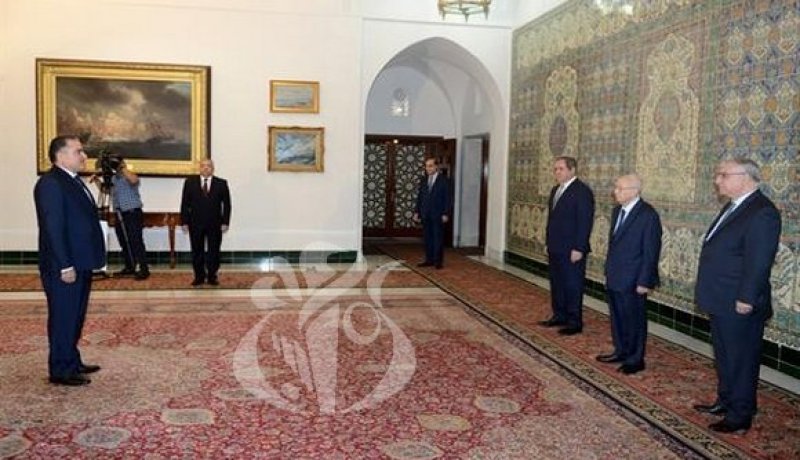 بن صالح يتسلم أوراق إعتماد سفراء لبنان والنمسا ومصري والسعودية والبرازيل