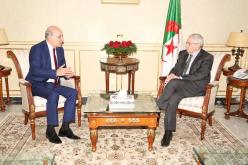بالصور.. بن صالح  يستقبل سفير أذربيجان بالجزائر
