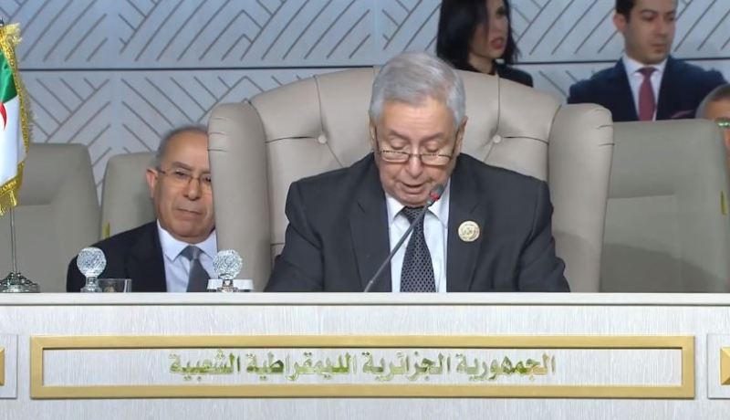 بالفيديو.. بن صالح يجدد من تونس طلب الجزائر إصلاح المنظومة العربية
