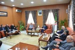 بالصور.. بن غبريت تجتمع بالشركاء الاجتماعيين 