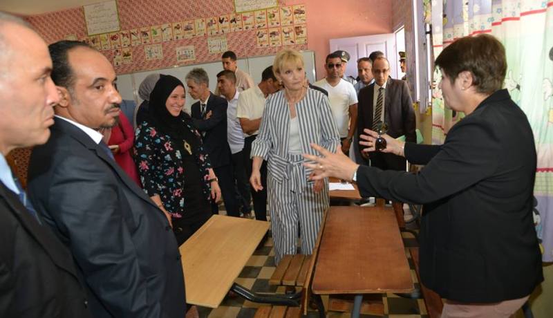 بالصور.. بن غبريت تتفقد المؤسسات التربوية قبل انطلاق الموسم الدراسي
