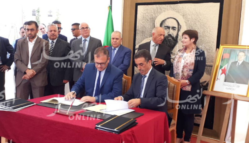 بن غبريت تبرم 3 اتفاقيات للإرتقاء بالصحة المدرسية والتربية البيئية